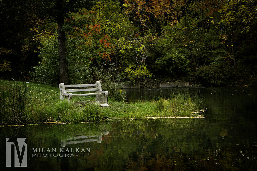 Bench Photograph - Time Out by Milan Kalkan Bench Photograph - Time Out by Milan Kalkan