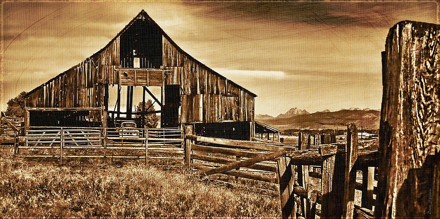 Barn Photograph - Time Passing by DMSprouse Art