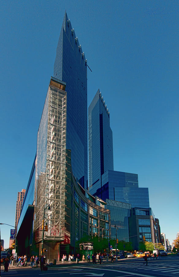 Time Warner Center Photograph by S Paul Sahm Time Warner Center Photograph by S Paul Sahm
