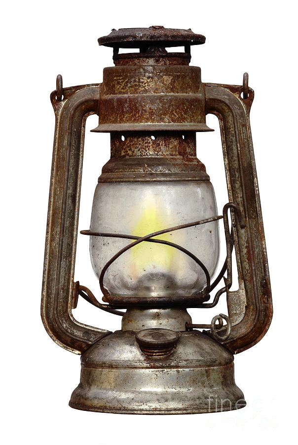 Time Worn Kerosene Lamp Photograph by Michal Boubin