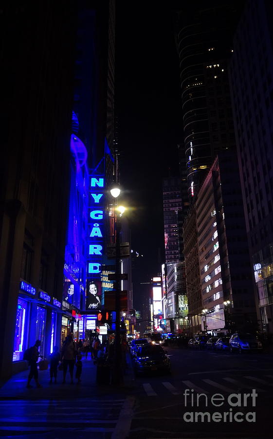 Times Square 1 Photograph by Padamvir Singh