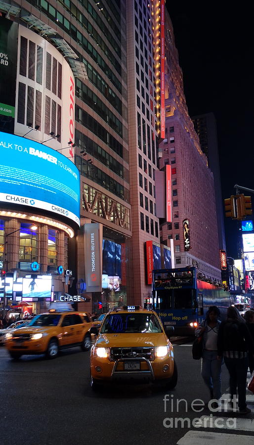 Times Square 11 Photograph by Padamvir Singh