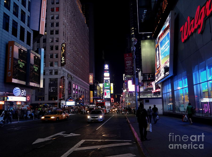 Times Square 14 Photograph by Padamvir Singh