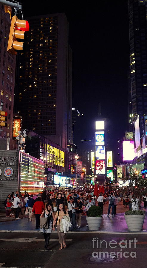 Times Square 15 Photograph by Padamvir Singh