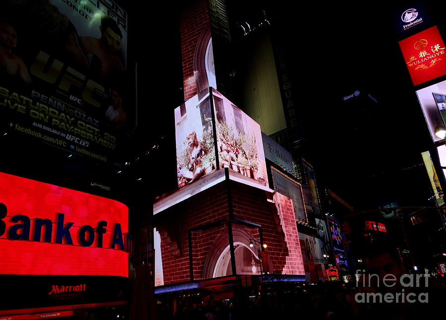 Times Square 153 Photograph by Padamvir Singh