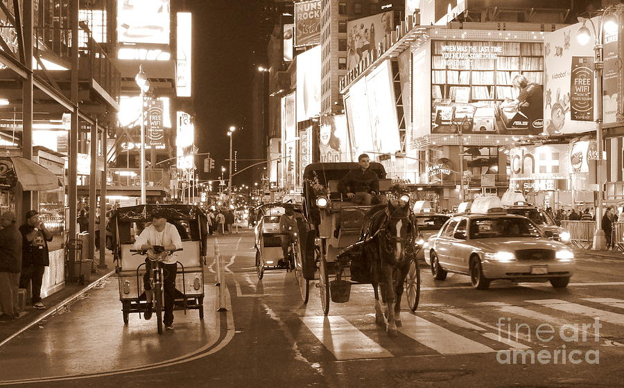Times Square 167 Photograph by Padamvir Singh