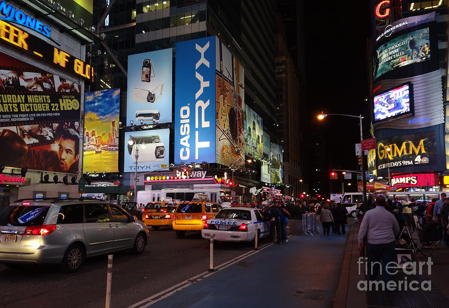 Times Square 181 Photograph by Padamvir Singh