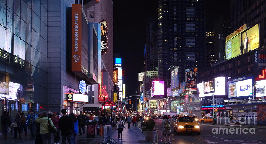 Times Square 195 Photograph by Padamvir Singh
