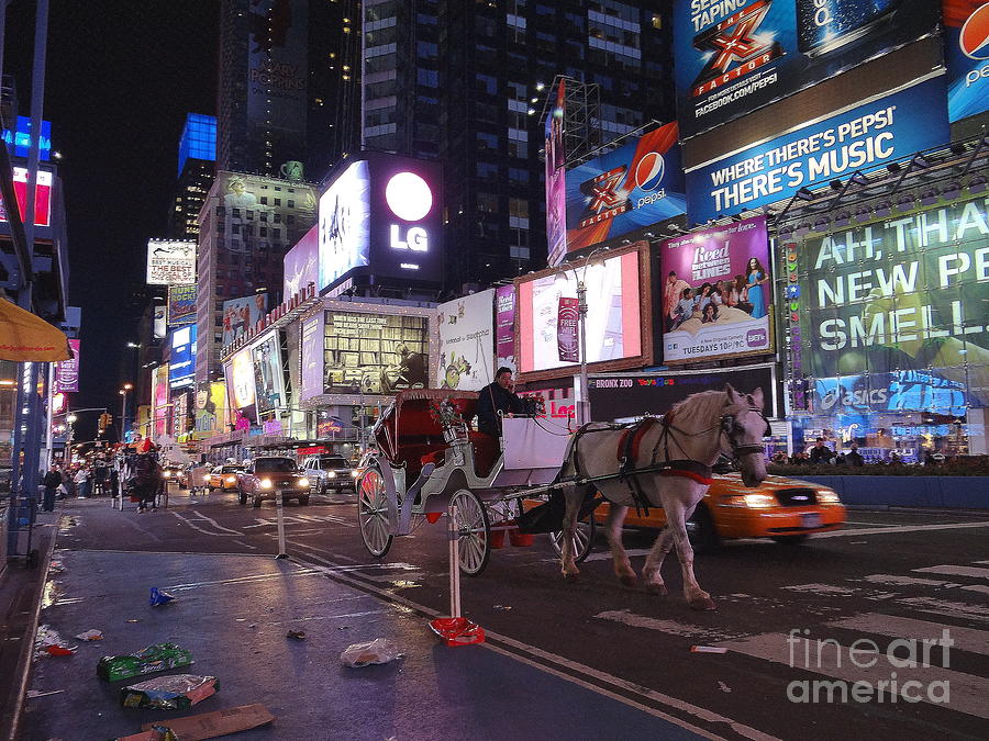 Times Square 196 Photograph by Padamvir Singh
