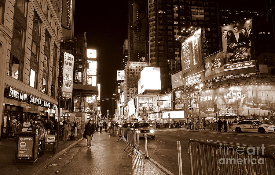 Times Square 199 Photograph by Padamvir Singh