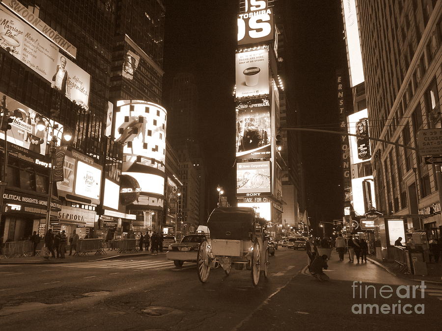 Times Square 201 Photograph by Padamvir Singh