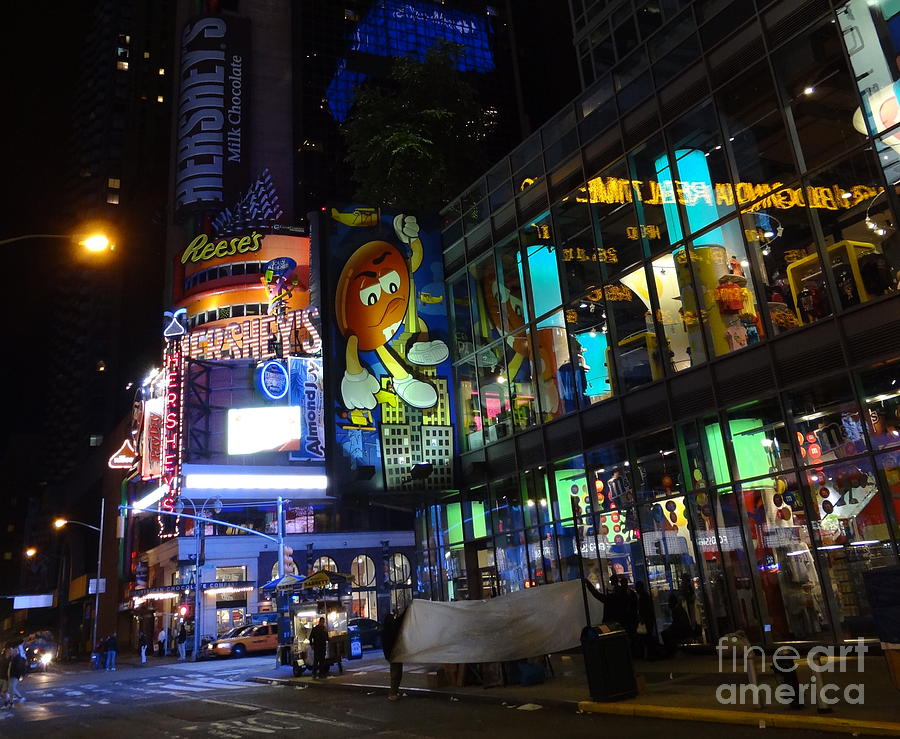 Times Square 230 Photograph by Padamvir Singh