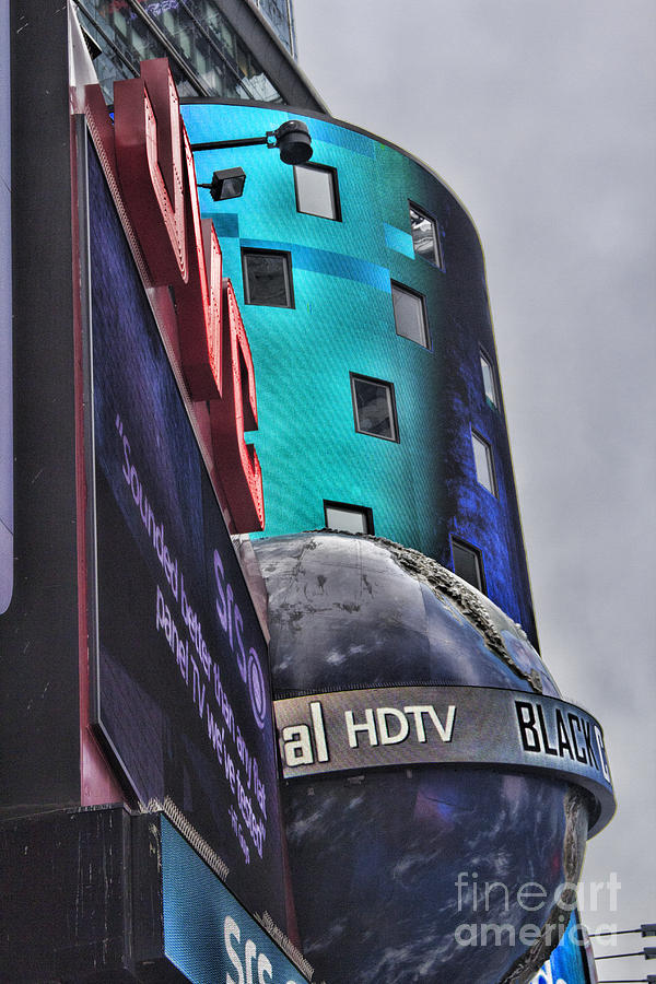 Times Square Photograph - Times Square III by Chuck Kuhn