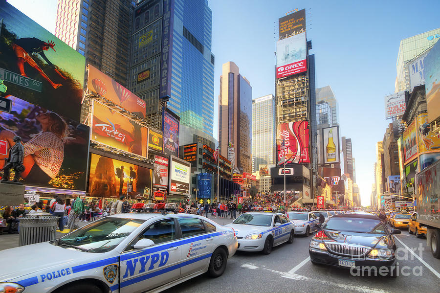 Times Square Traffic 2.0 Photograph by Yhun Suarez
