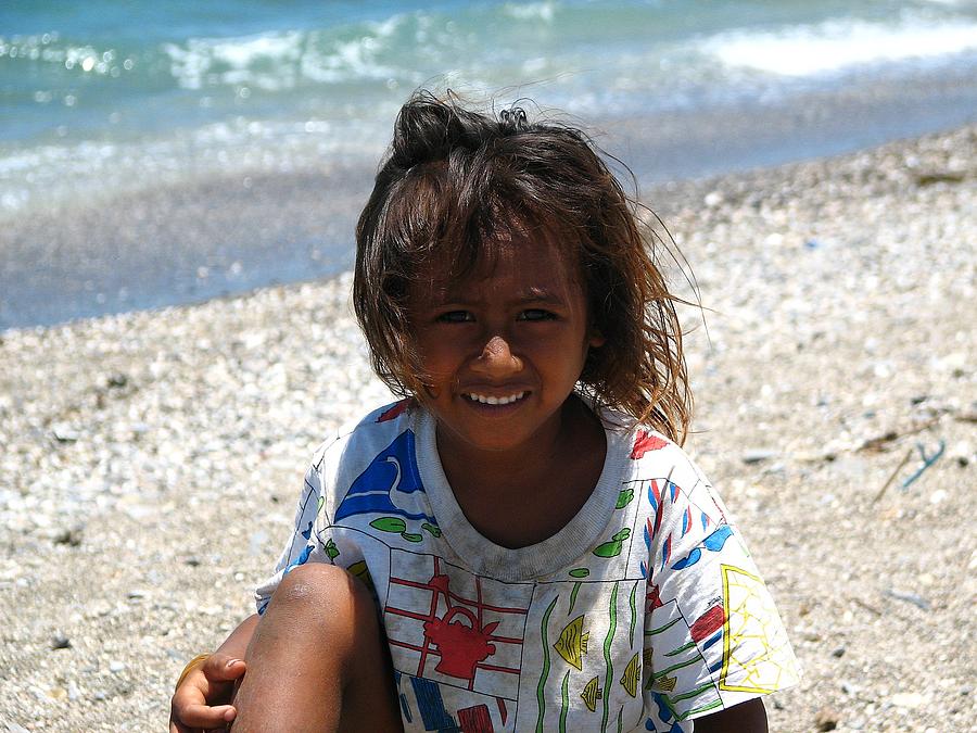 Timorese Child Photograph by Diane Height