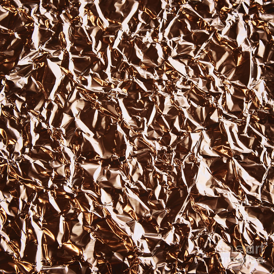 Abstract Photograph - Tin foil by Blink Images