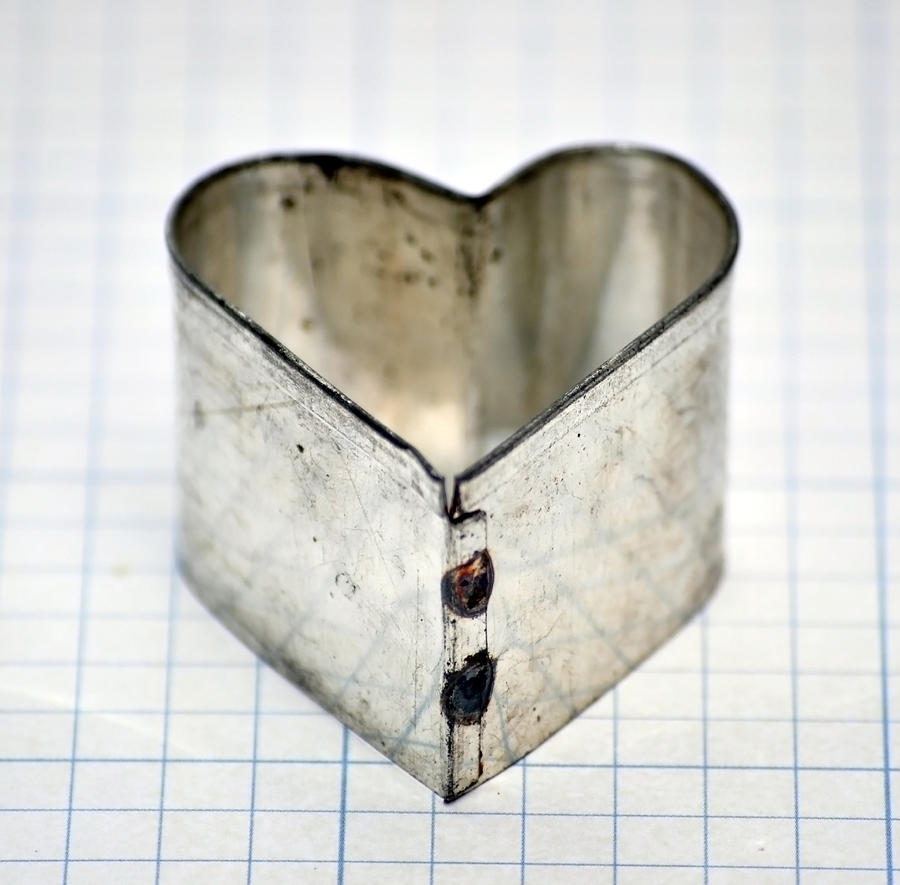 Tin Heart Photograph by Sarah Akers Fine Art America