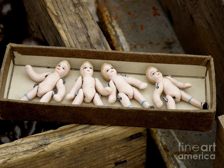 Tiny China Dolls Photograph by Lainie Wrightson