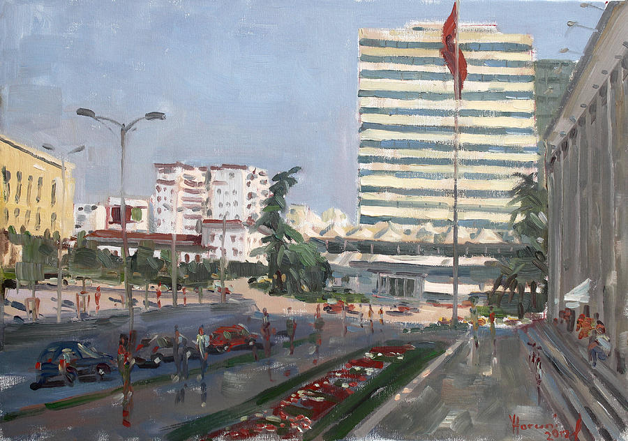 Tirana Painting by Ylli Haruni