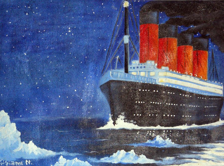 Titanic Painting - Titanic Fine Art Print