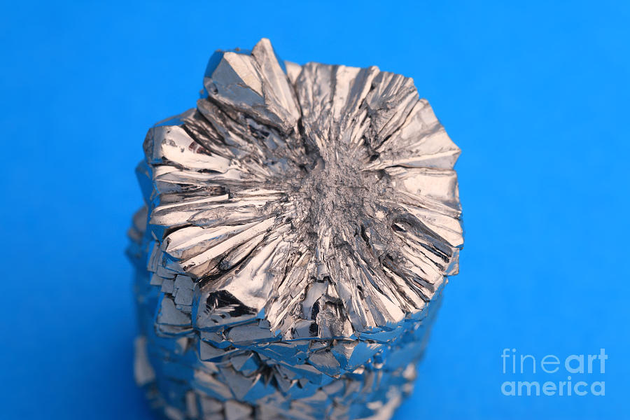 Titanium Crystals Photograph by Ted Kinsman