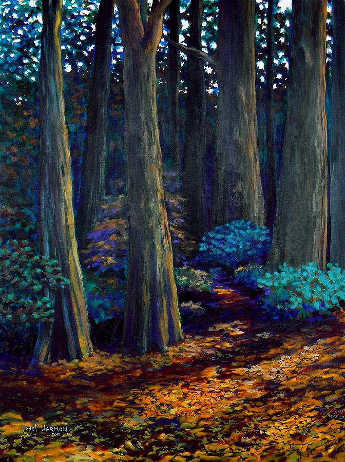 To the Woods Painting by Jeanette Jarmon