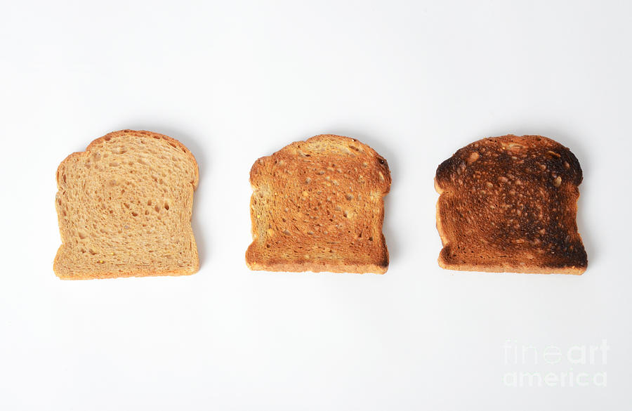 Toasting Bread Photograph by Photo Researchers, Inc.