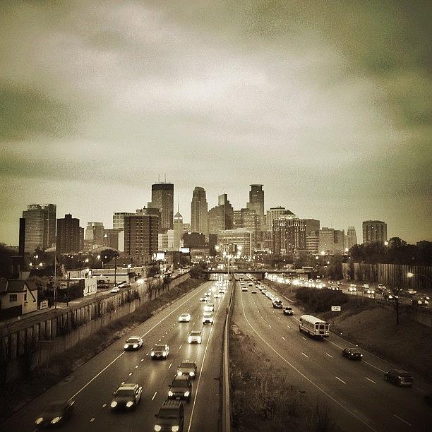 Minneapolis Photograph - Today Is My One Year Instagram by Mike S