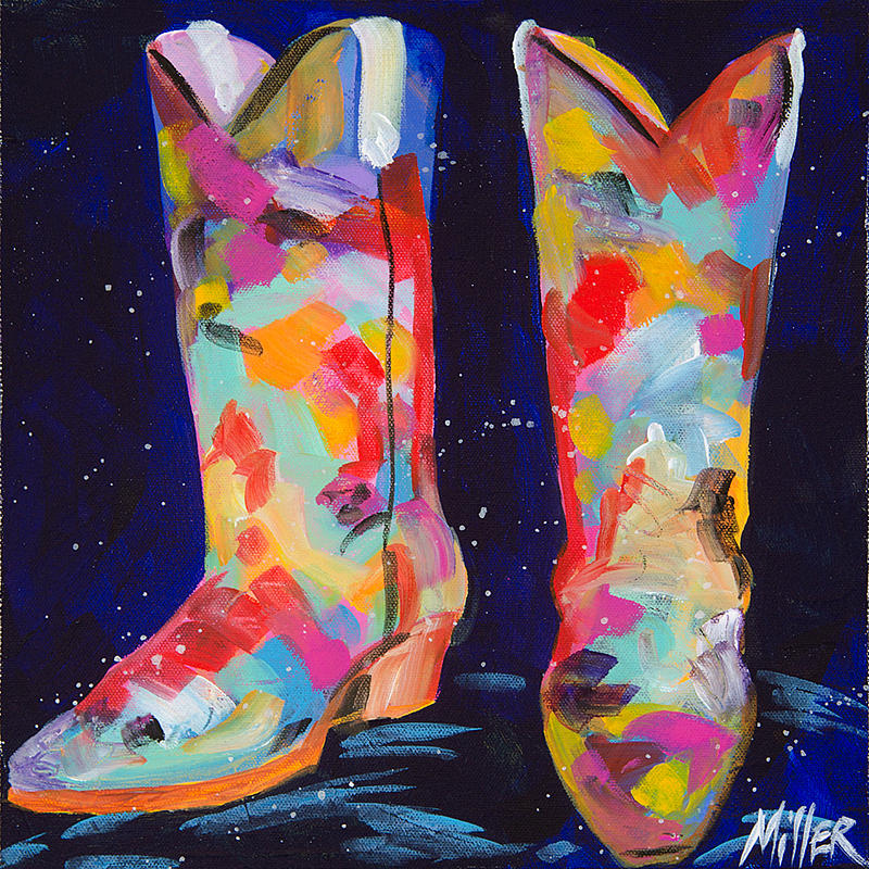 Tracy Miller Painting - Toe Tappin by Tracy Miller