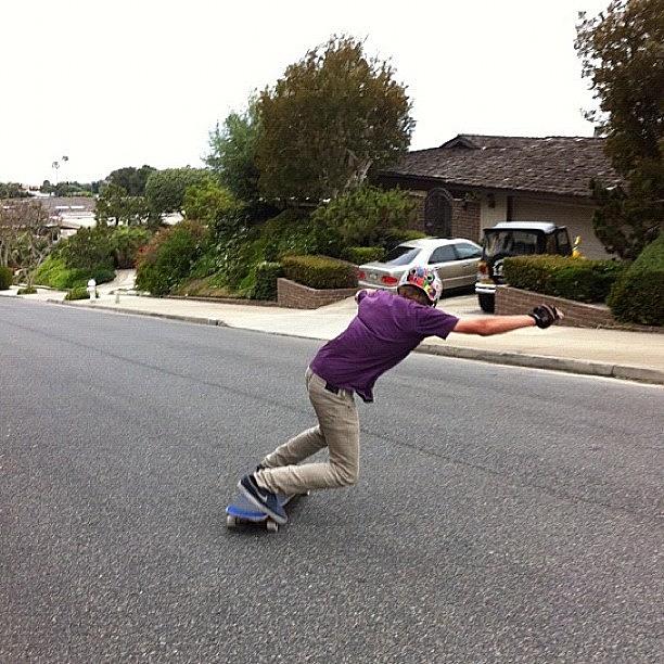 Longboard Photograph - Toeside! By @anthonymanolelis by Sweden Longboards
