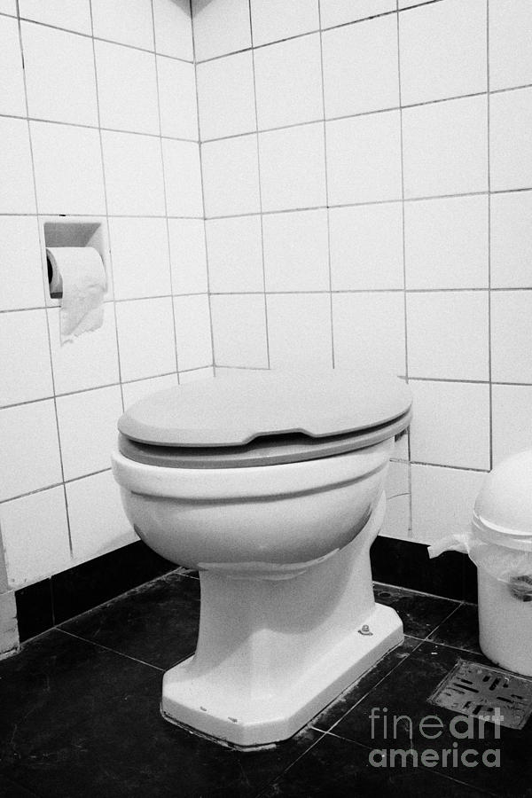 Bowl Photograph - Toilet Seat Down In Bathroom  by Joe Fox