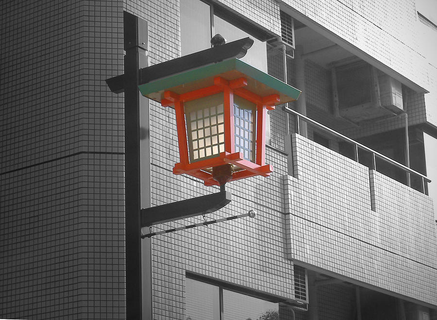 Tokyo Photograph - Tokyo Street Light by Naxart Studio