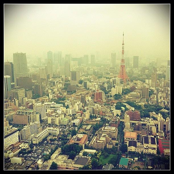 Skyscraper Photograph - Tokyo Tower  by Marc Gascoigne