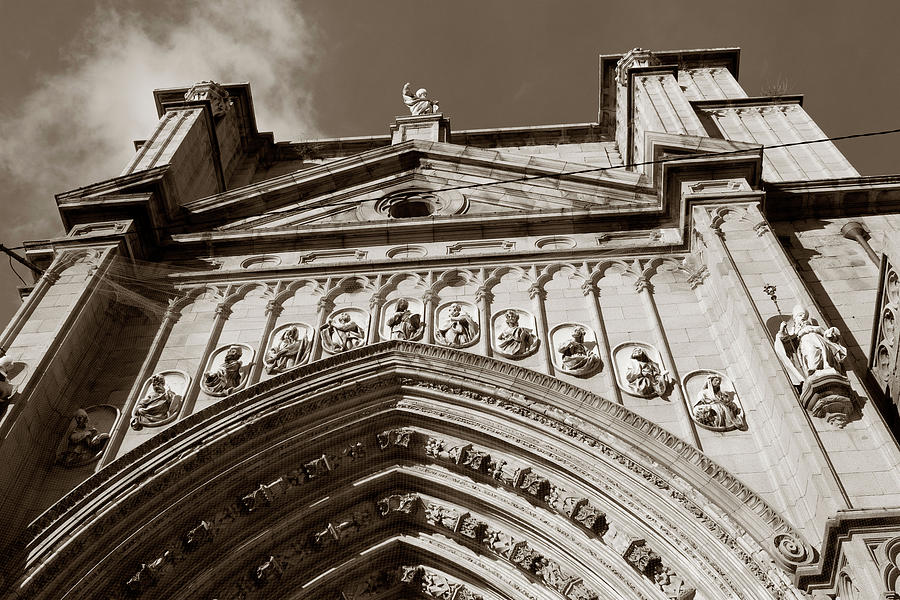 Gazing Heavenward at Cathedral Photograph by Lorraine Devon Wilke
