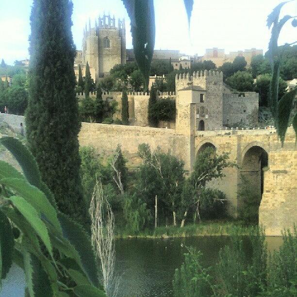 Toledo Photograph - Toledo. Puente de San Martin. by Javier Moreno 