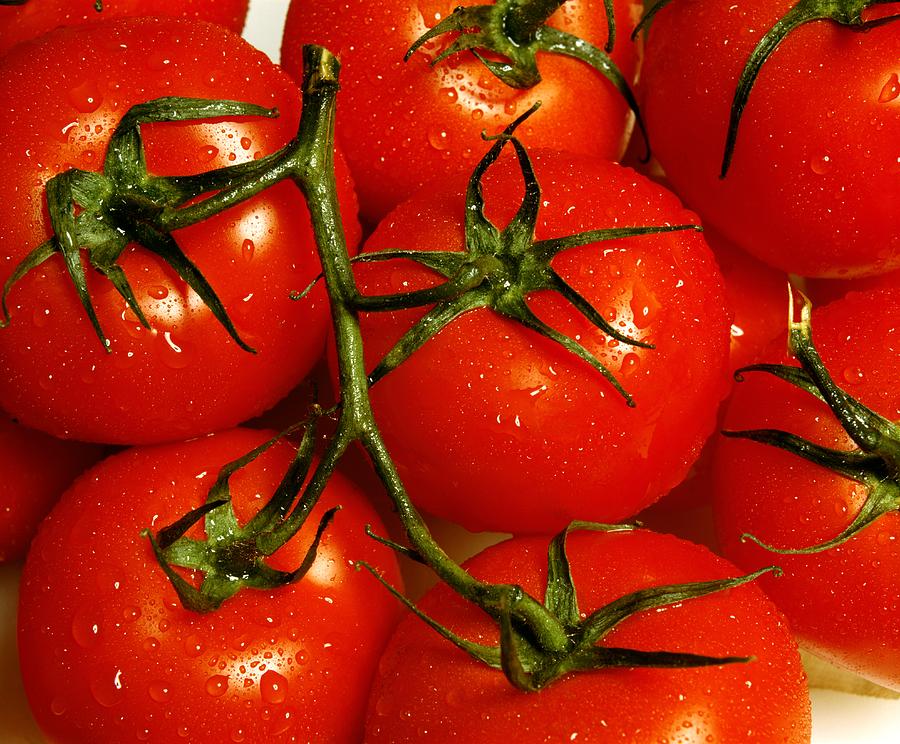 Tomatoes Photograph by David Chapman