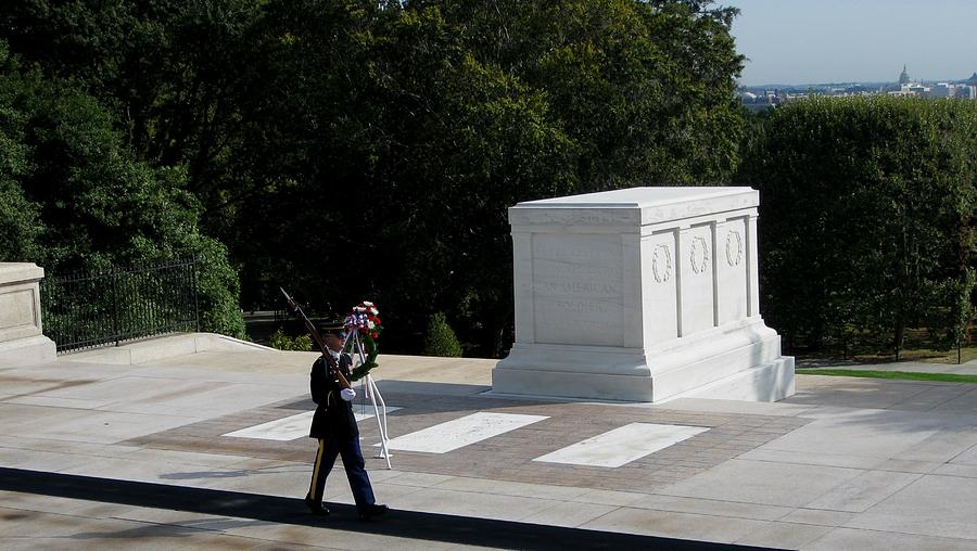Tomb of Unknown Soldier Photograph by Kathy Long