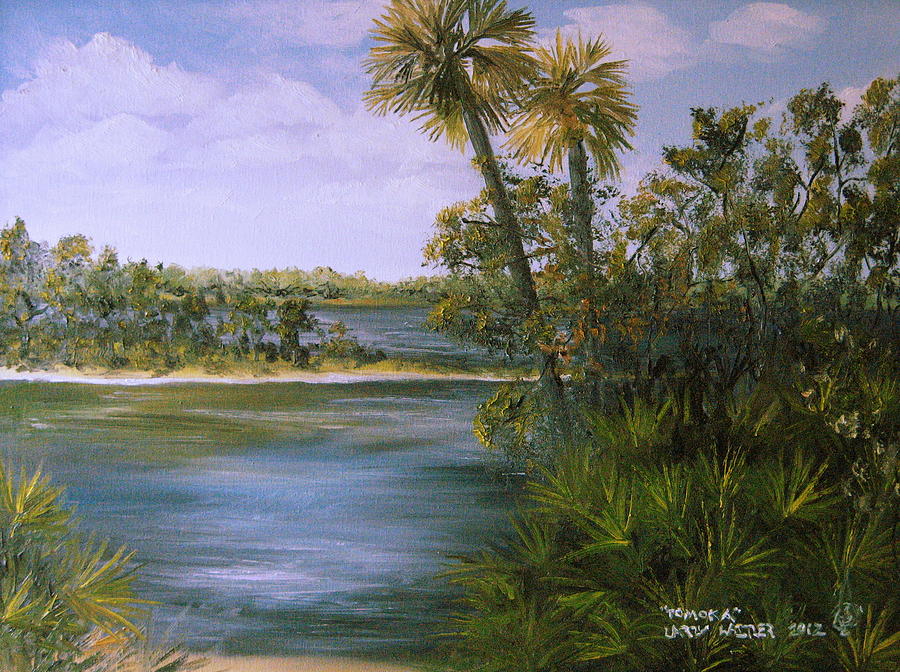 Tomoka Painting by Larry Whitler