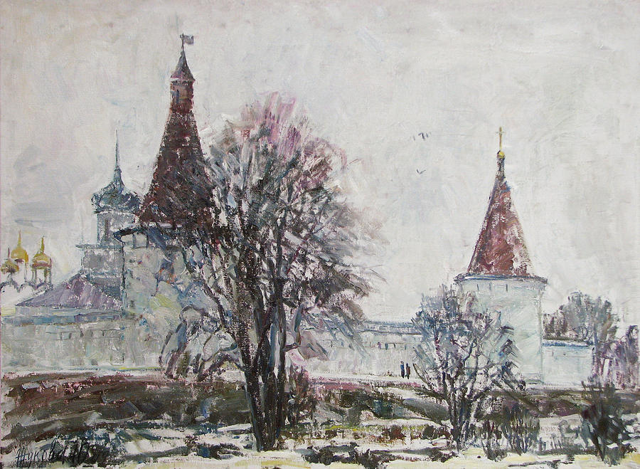 Tomorrow spring Painting by Juliya Zhukova