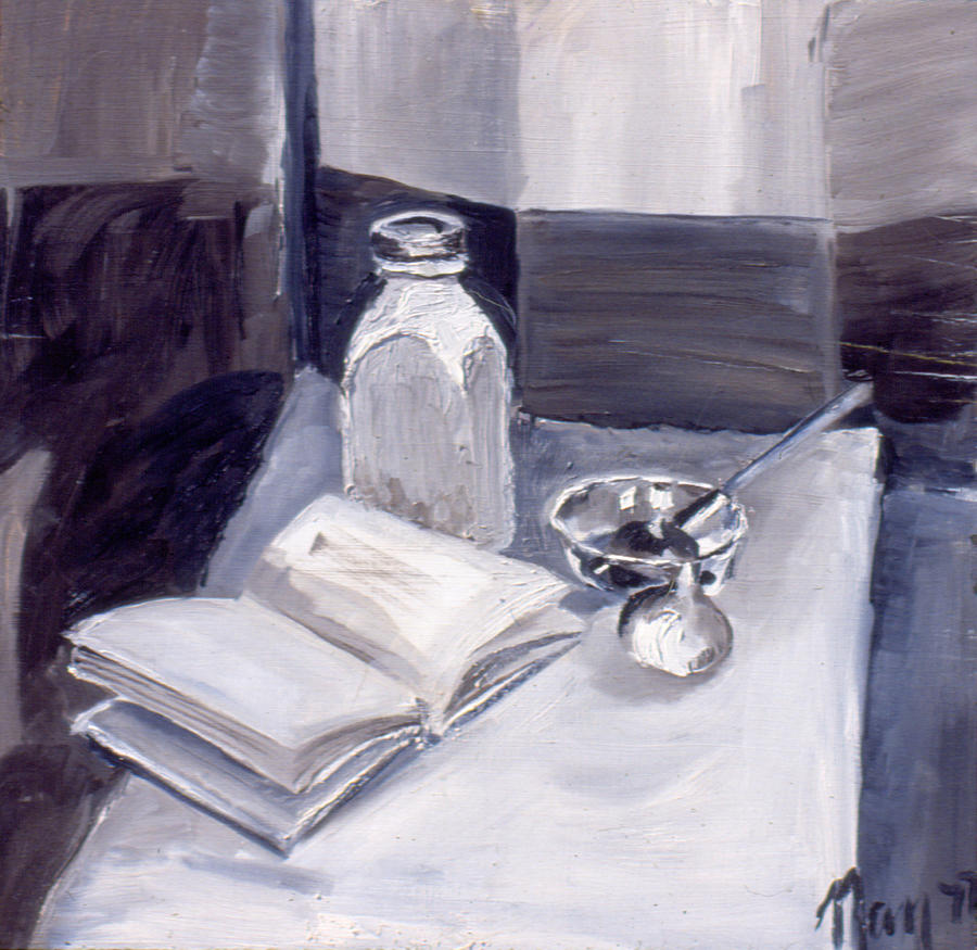 Tonal Still Life 1977 Painting by Nancy Griswold