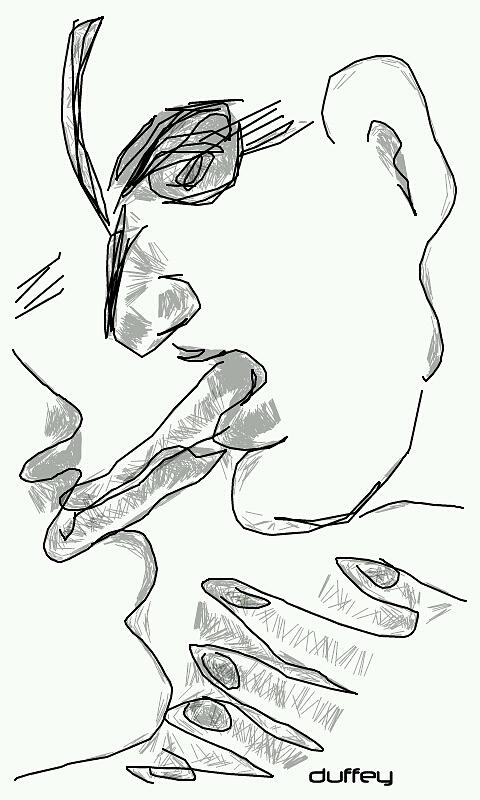 Picasso Photograph - Tongue Kiss by Doug Duffey