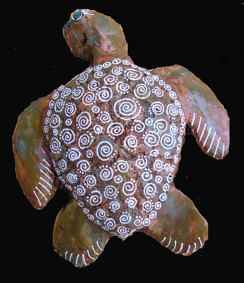 Toni the Turtle Sculpture by Dan Townsend