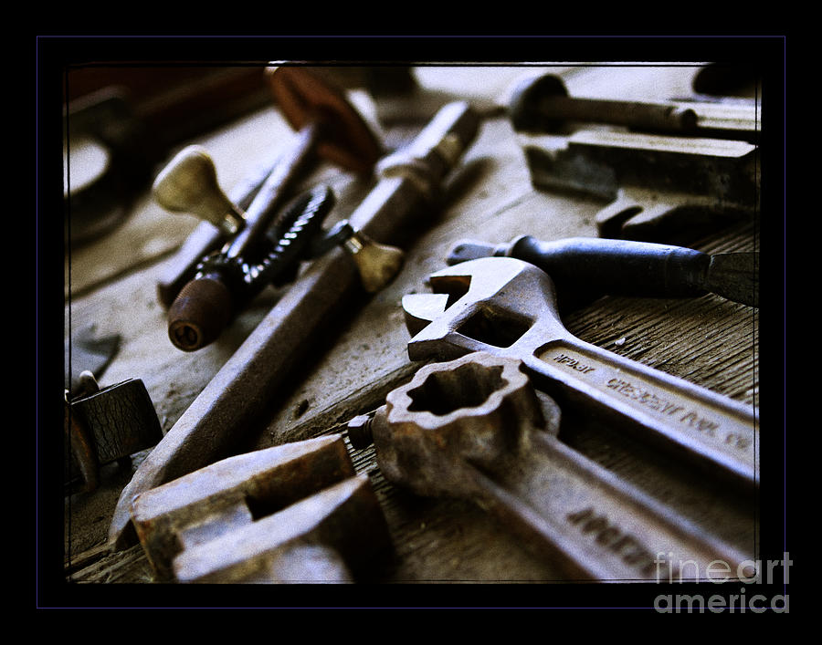 Tool Photograph - Tools by Robert R Sanders