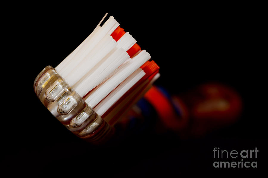 Toothbrush Photograph by Mats Silvan