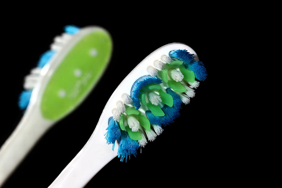 Toothbrush Reflection Photograph by Tracie Schiebel