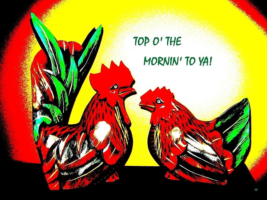 Top O The Mornin To Ya Digital Art by Will Borden