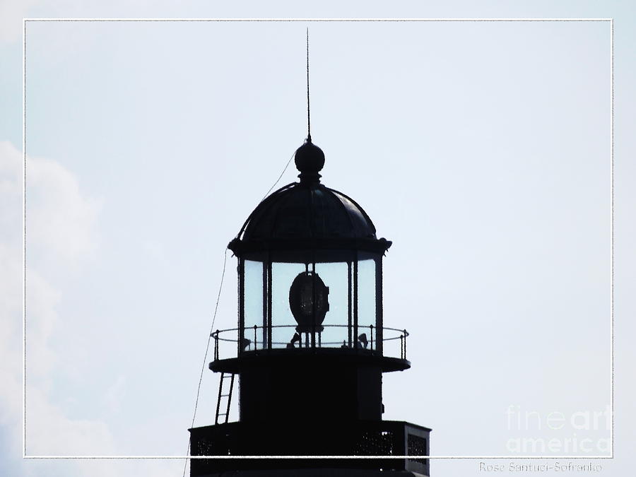 Top of Buffalo Main Lighthouse Photograph by Rose Santuci-Sofranko