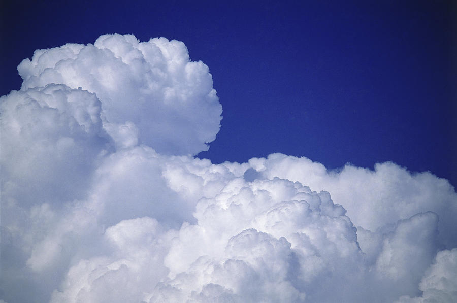 Tops Of Cumulus Clouds Photograph by Kaj R. Svensson - Pixels