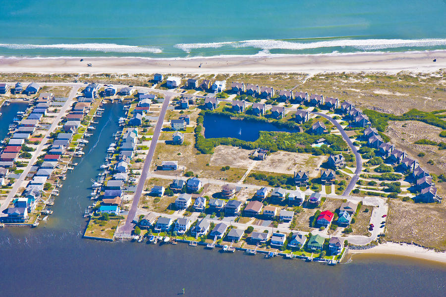 Topsail Island South End II by Betsy C Knapp