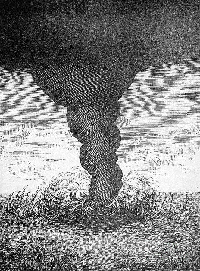 Tornado, 1881 Photograph by Science Source - Fine Art America